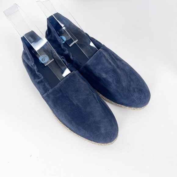 Vince Navy Blue Suede Flats EUC! - Picture 2 of 6